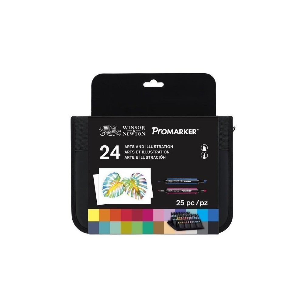 Estuche rotuladores promaker 24