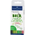 Estuche Hand Lettering con 6 rotuladores Pitt Artist Pen B
