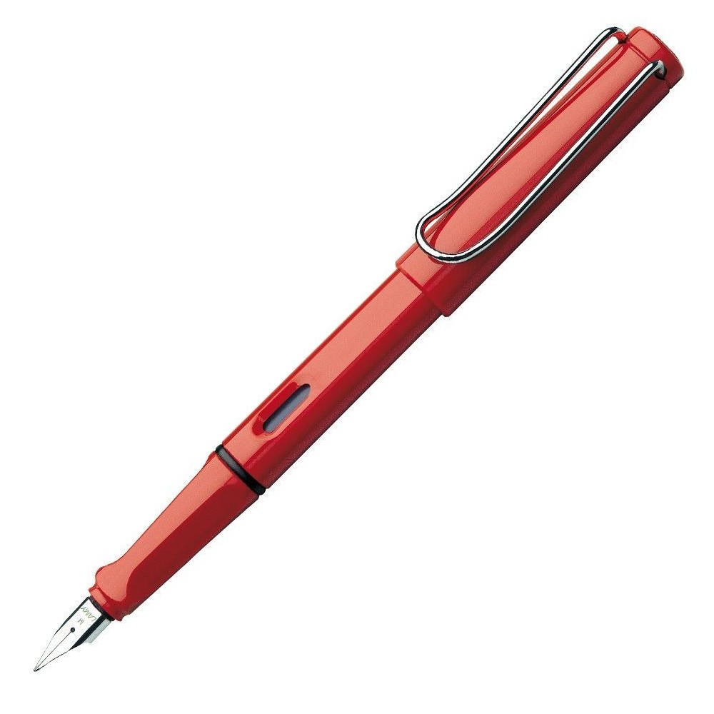 Pluma Lamy Safari M rojo