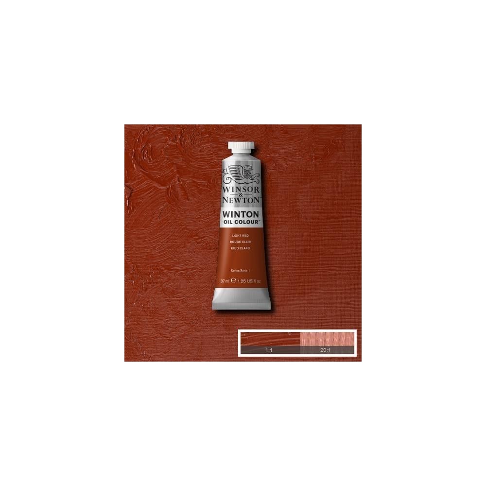 Oleo Winsor & Newton rojo indio