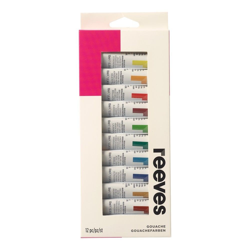 Gouache Reeves 12 tubos
