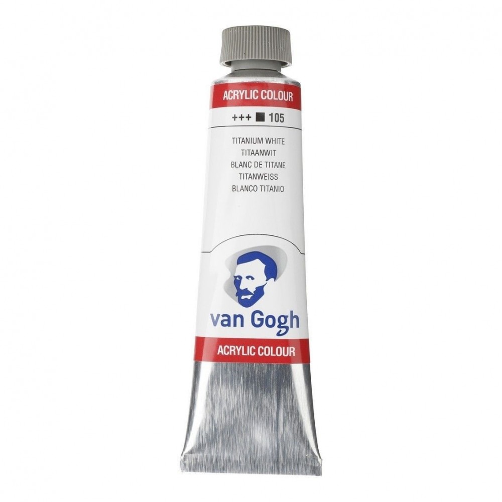Acrílico Van Gogh Blanco titanio