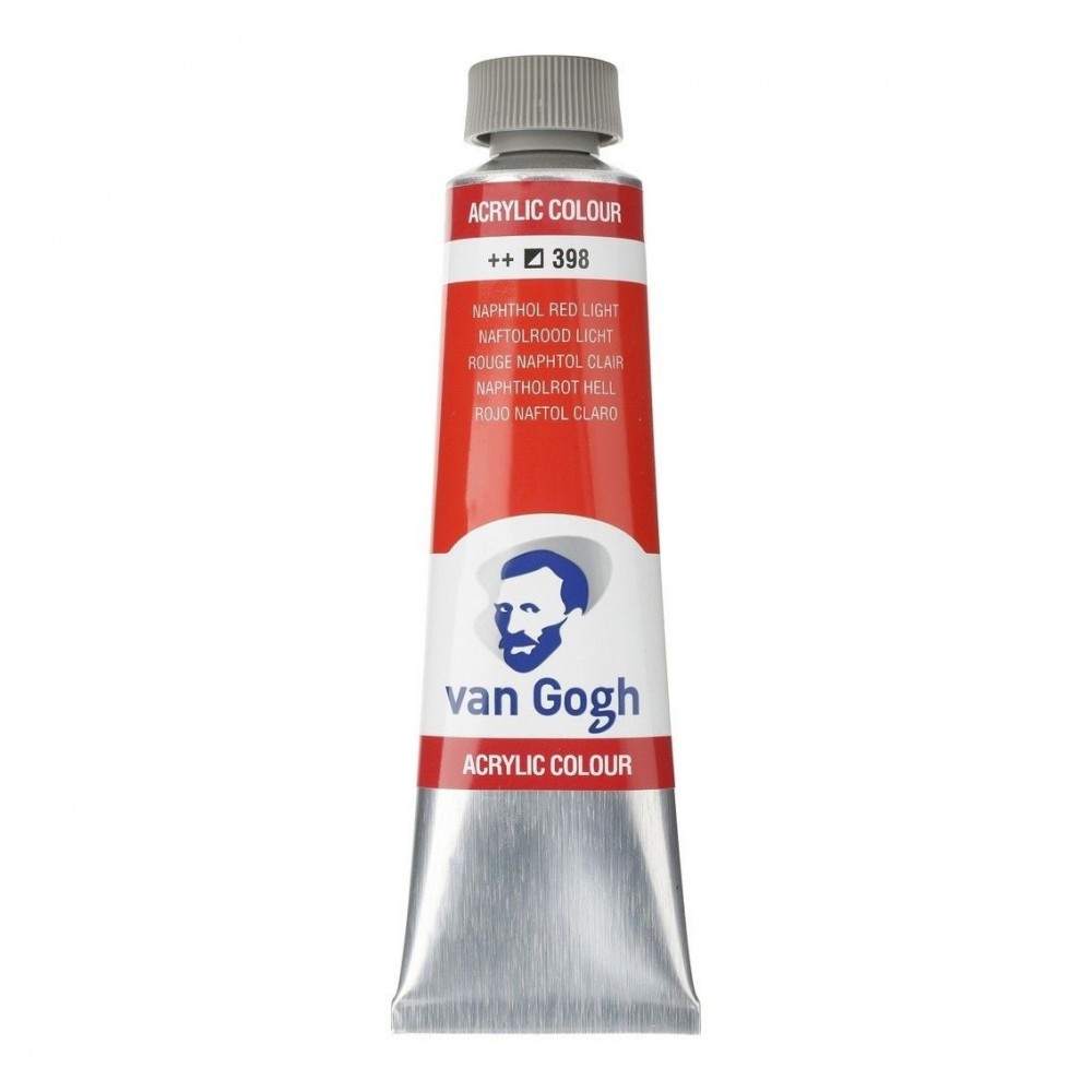 Acrílico Van Gogh ROJO NAFTOL CLARO