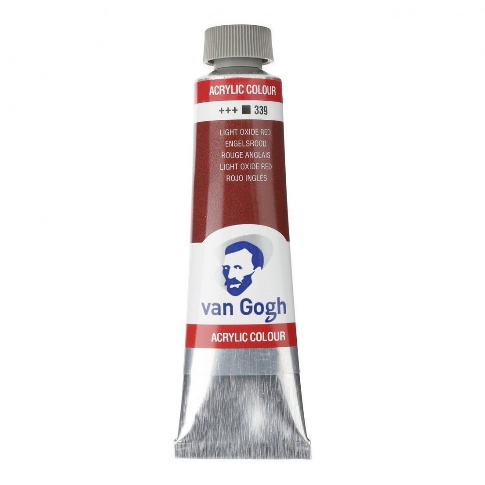 Acrílico Van Gogh Rojo inglés