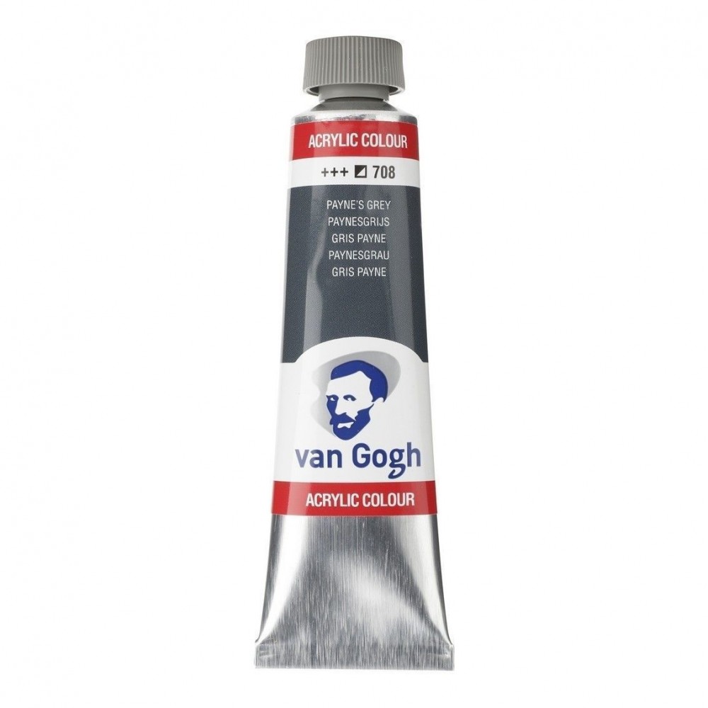 Acrílico Van Gogh Gris Payne