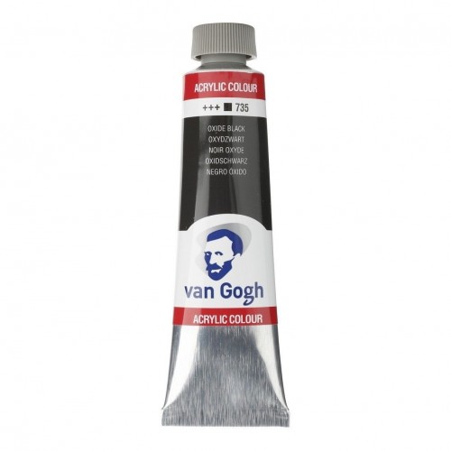 Acrílico Van Gogh Negro óxido