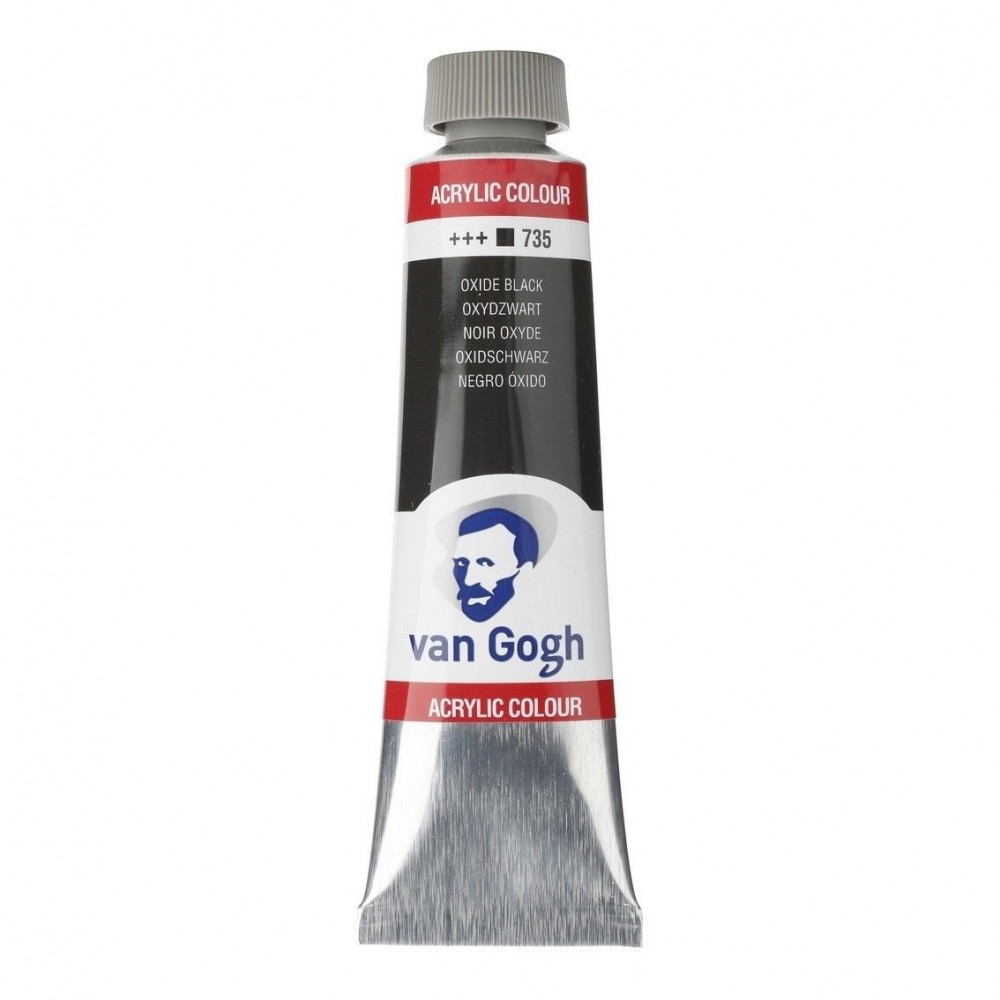 Acrílico Van Gogh Negro óxido