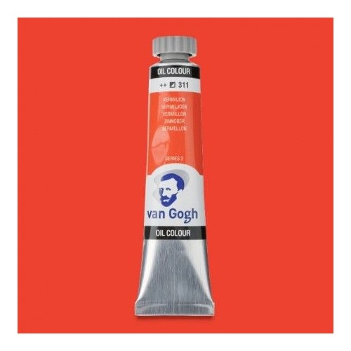 Oleo Van Gogh  Bermellón