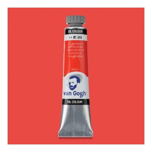 Oleo Van Gogh Rojo azo M