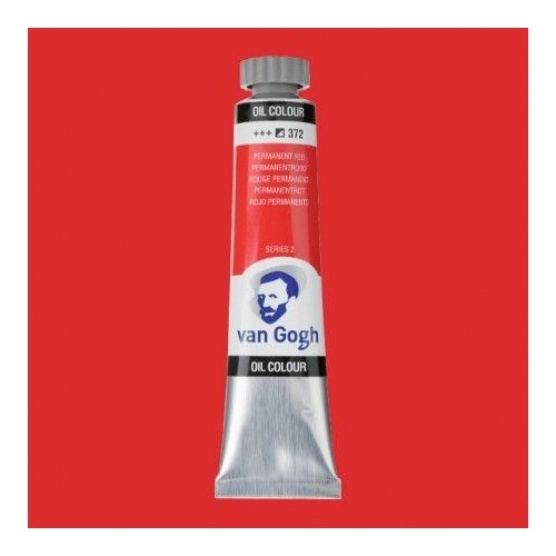 Oleo Van Gogh Rojo permanente