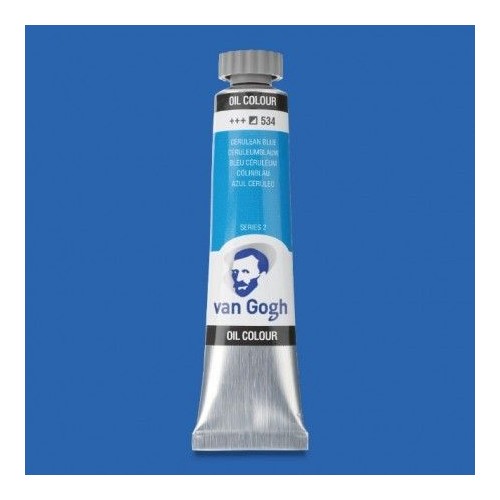 Oleo Van Gogh Azul cerúleo
