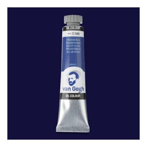 Oleo Van Gogh  Azul de Prusia 