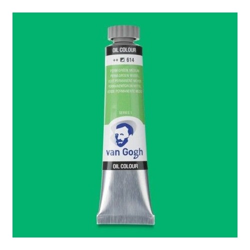 Oleo Van Gogh Verde permanente M