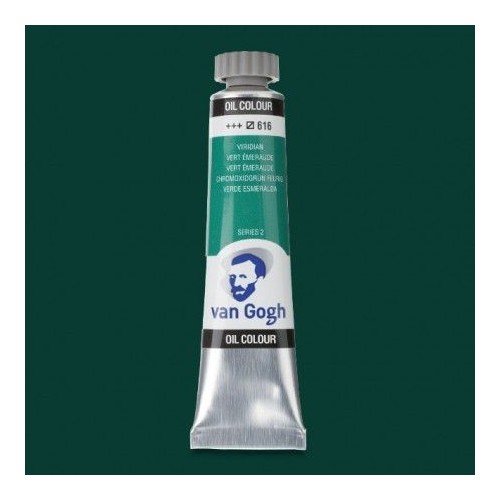 Oleo Van Gogh  Verde esmeralda