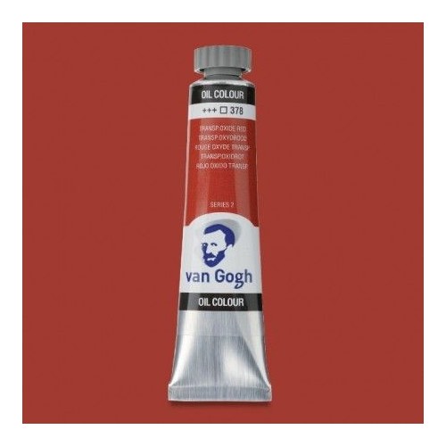 Oleo Van Gogh Rojo óxido transp