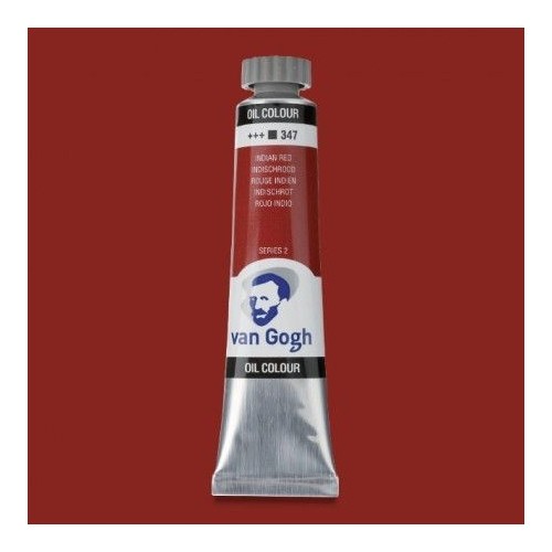 Oleo Van Gogh  Rojo indio