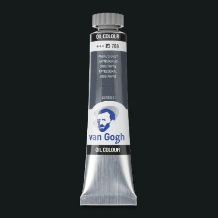Van Gogh - Aquarelle 10ml - Gris De Payne N°708 - Intensité Parfaite Pour Paysages Et Ombres