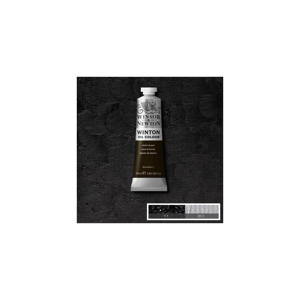 Oleo Winsor & Newton negro marfíl