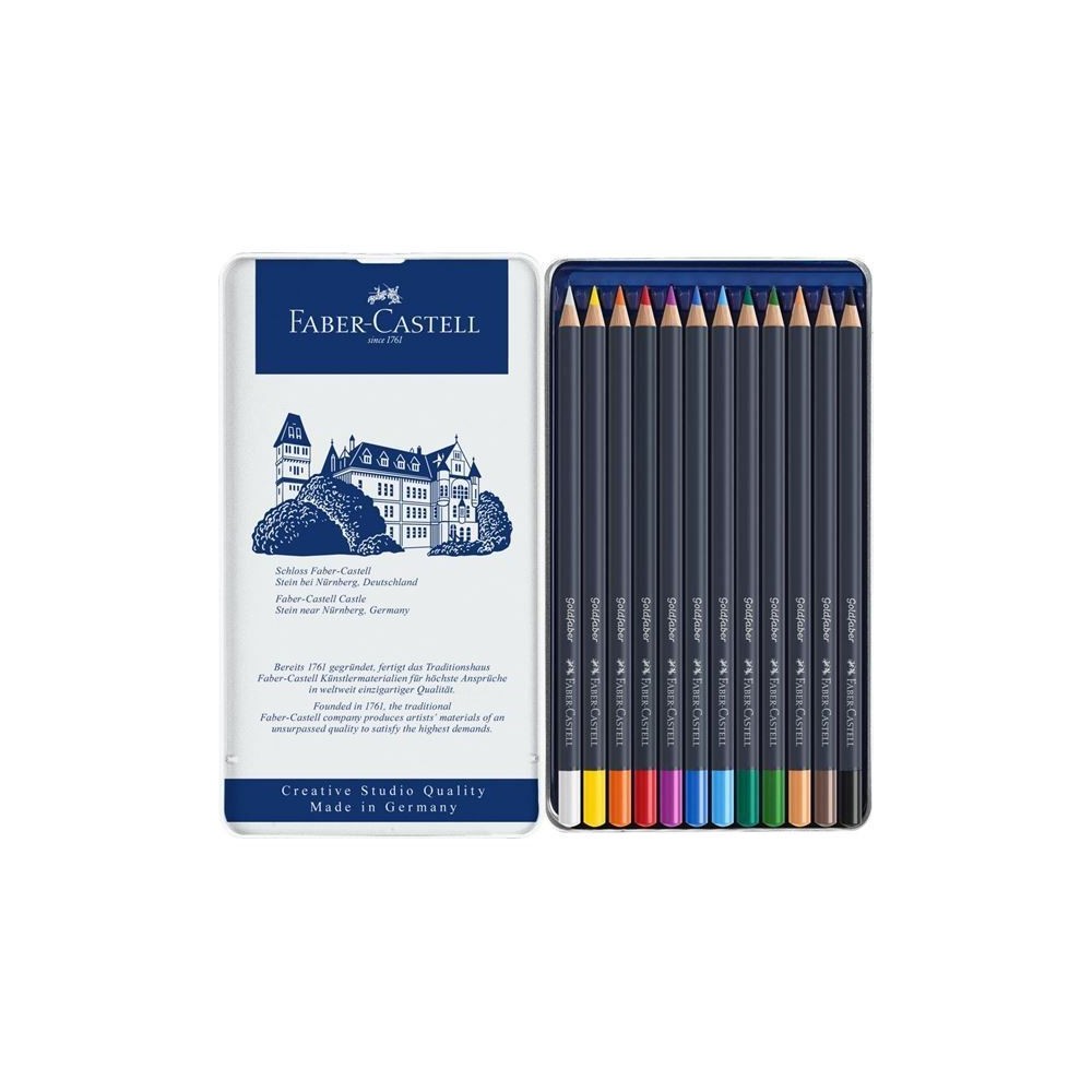 Lápices permanentes Goldfaber 12
