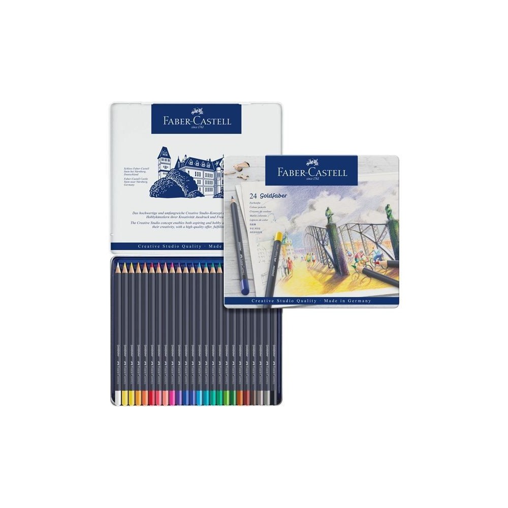 Lápices permanentes Goldfaber 24