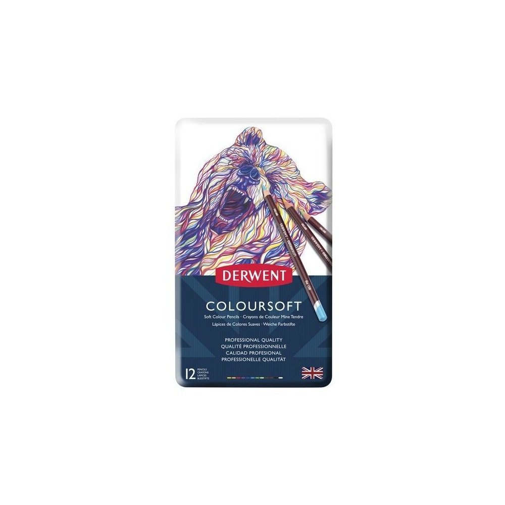 Lapices Coloursoft Derwent 12