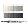 Rotuladores Kurecolor 12 Cool Gray