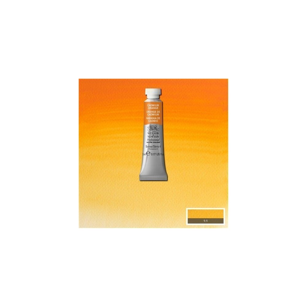 Acuarela Profesional W&N Naranja de cadmio