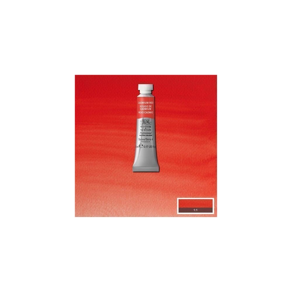 Acuarela Profesional W&N Rojo de cadmio