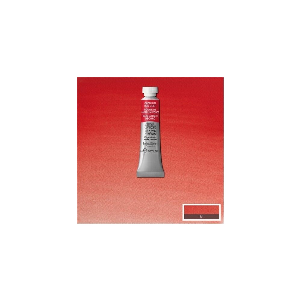 Acuarela Profesional W&N rojo de cadmio oscuro