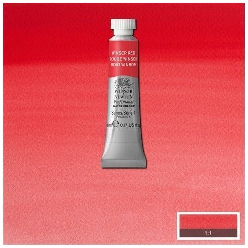 Acuarela Profesional W&N rojo winsor
