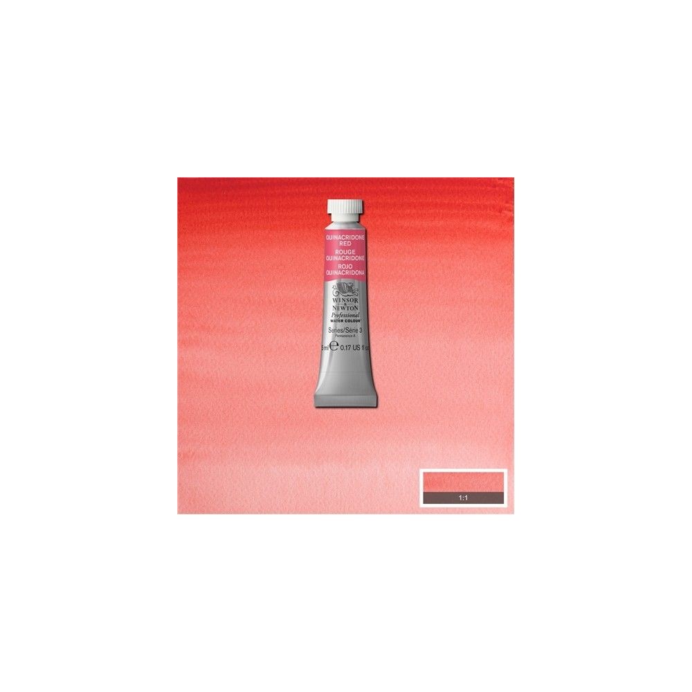Acuarela Profesional W&N Rojo quinacridona