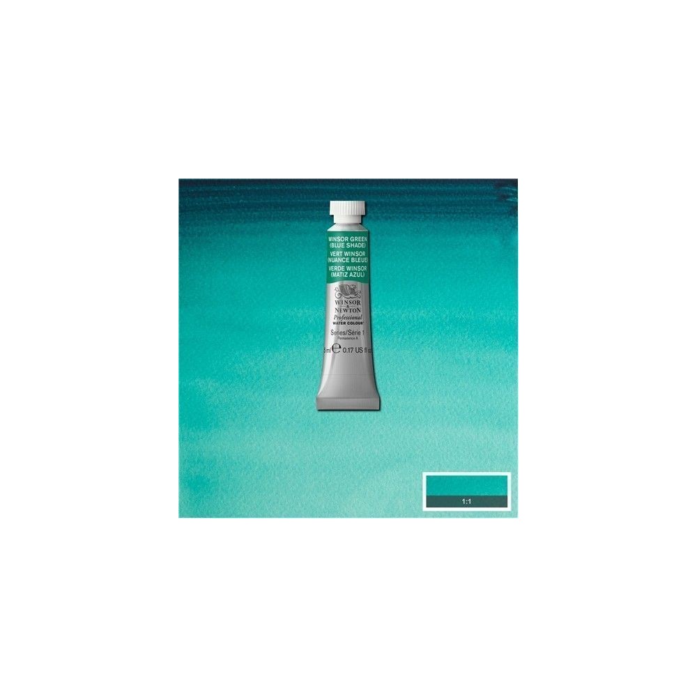 Acuarela Profesional W&N Verde winsor sombra azul