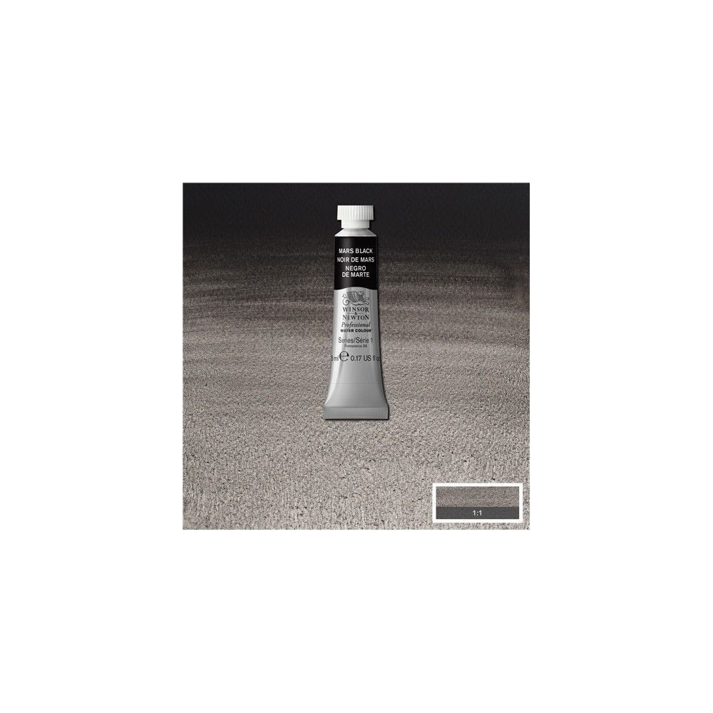 Acuarela Profesional W&N Negro de marte