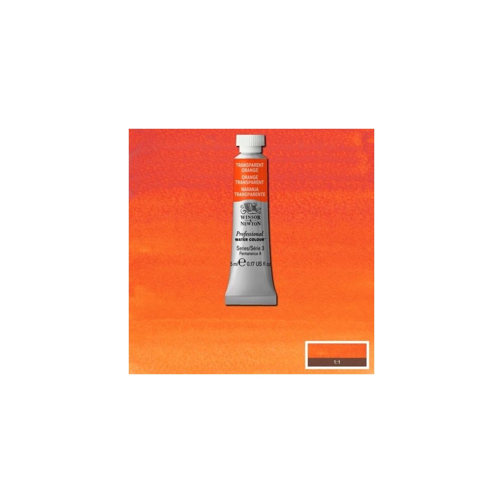 Acuarela Profesional W&N Naranja Transparente
