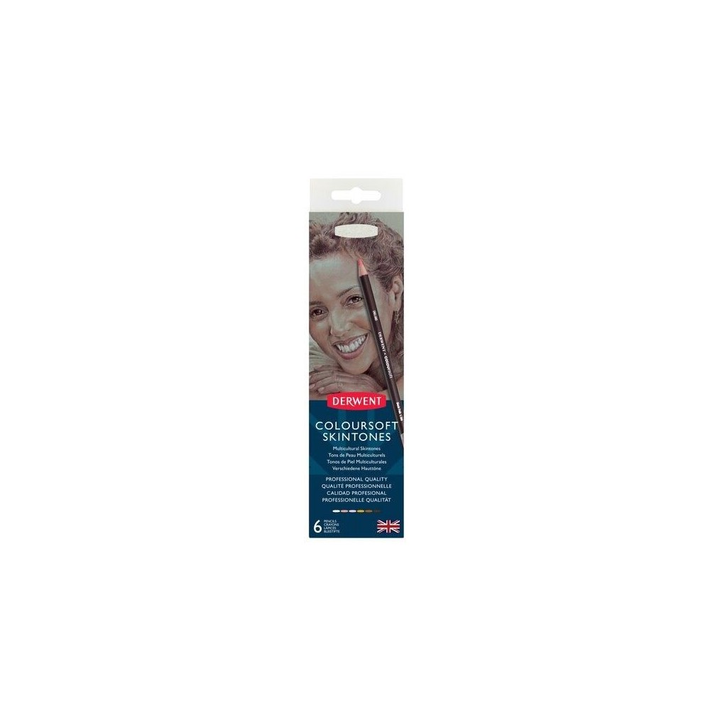 Lápices Colorsoft Skintones 6 unidades