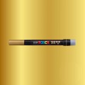 Marcador Posca pincel oro