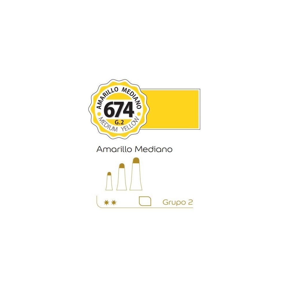 Oleo Alba 60ml Amarillo mediano