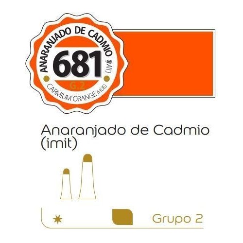 Oleo Alba 60ml Anaranjado de cadmio (imit)