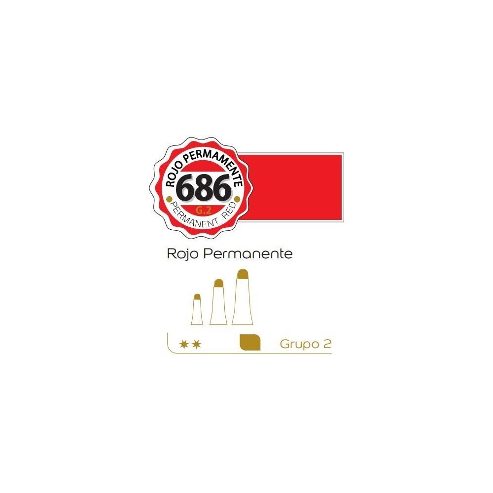 Oleo Alba 60ml rojo permanente