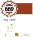 Oleo Alba 60ml Rojo indio