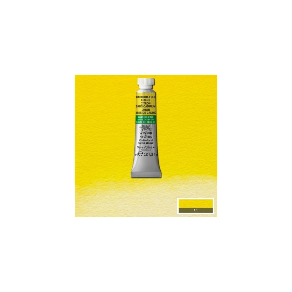 Acuarela Profesional W&N limòn libre de cadmio