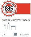 Acrilico Alba 60ml Rojo de cadmio mediano