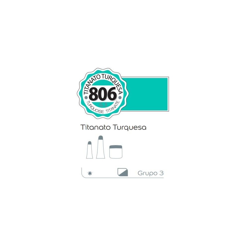 Acrilico Alba 60ml Titanato turquesa