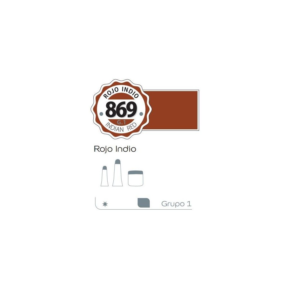 Acrilico Alba 60ml Rojo indio