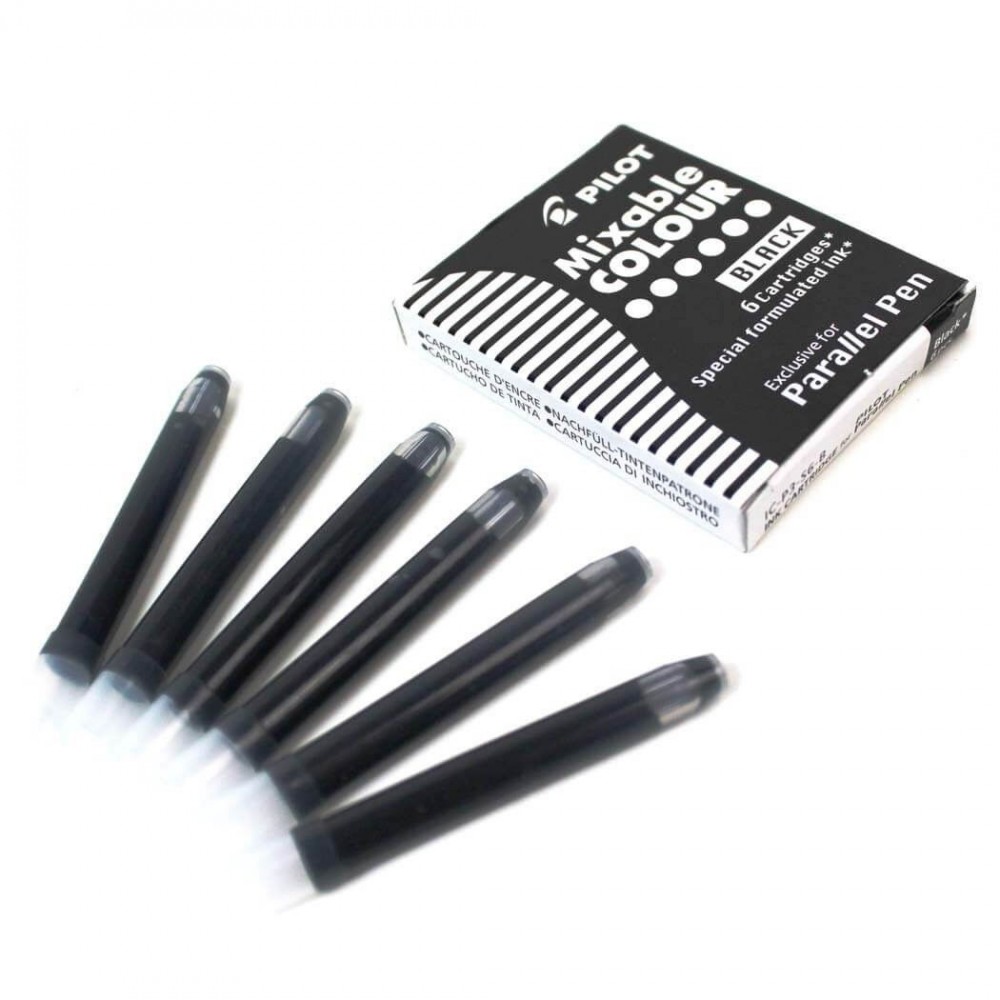 Cartuchos Pilot Parallel pen negro