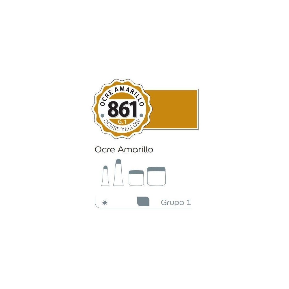 Acrilico Alba 500ml Ocre amarillo