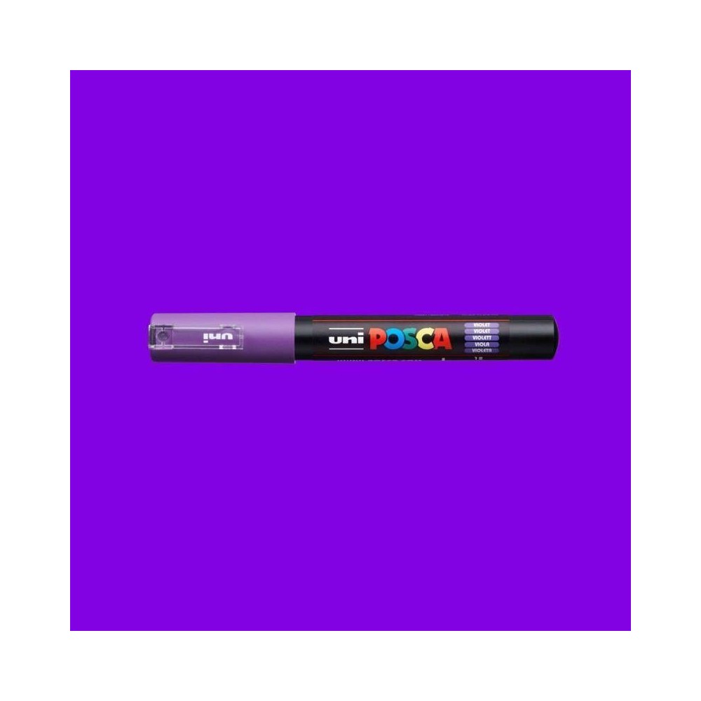 Marcador Posca 1M violeta