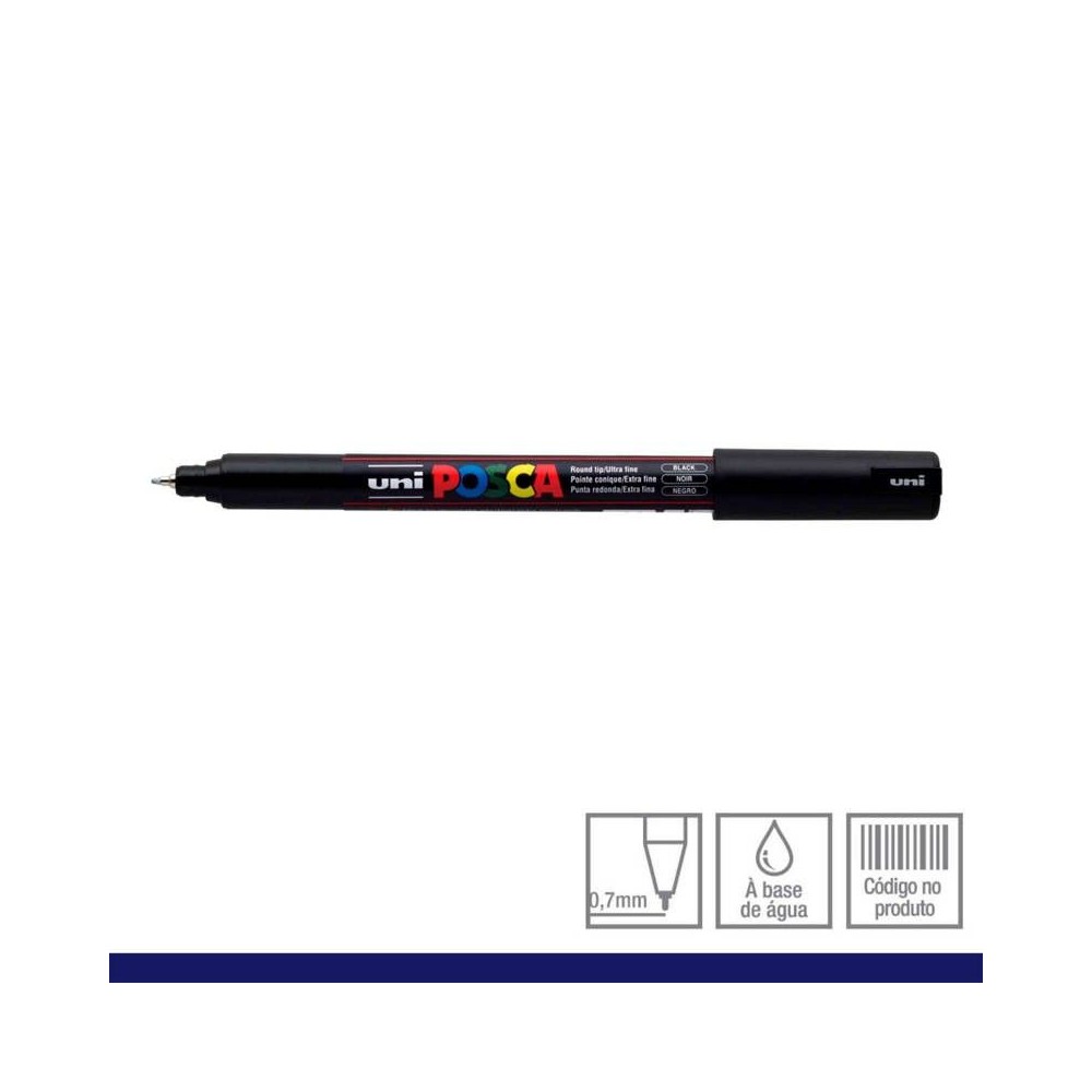 Marcador Posca 1MR negro