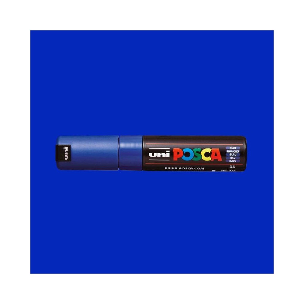 Marcador Posca 7M azul