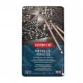 Lapices Derwent Metallic 12 unidades